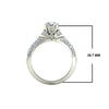 varitsa-jewellers - 1.36ct Round Diamond Gold Engagement Ring - 27GG13